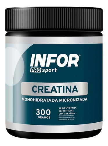 [7804918453247] Infor Pro Sport 300 g Creatina Monohidratada Micronizada