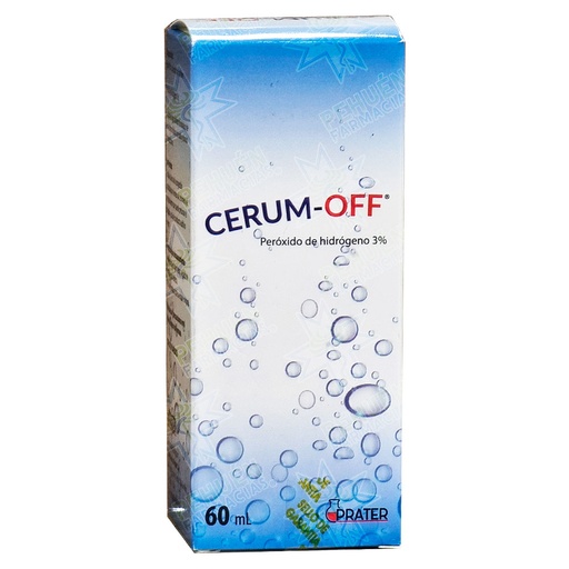 [7804918452561] Cerum-Off 3 % Solución Ótica V. Dosif. 60 mL Prater