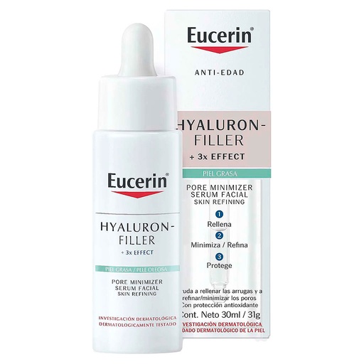 [7501054550211] Eucerin Hyaluron Filler 3x Effect Sérum Antiedad Rellenador 30 mL Beiersdorf