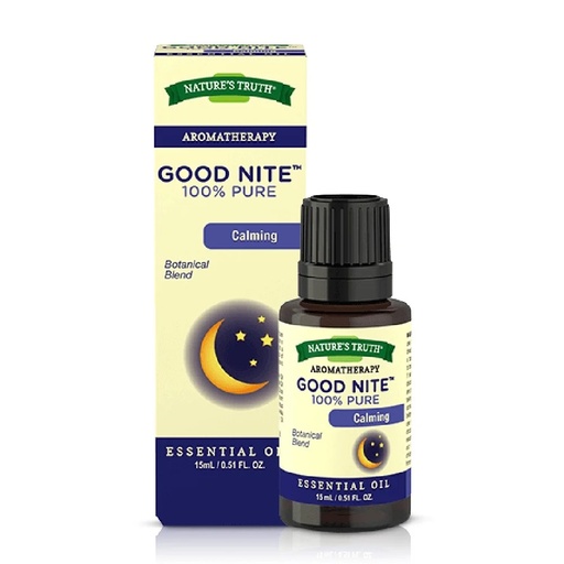 [840093104571] Nature's Truth Aromatherapy Good Nite Aceite Esencial Calming 15 mL