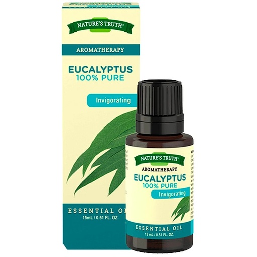 [840093100986] Nature's Truth Aromatherapy Eucalyptus Aceite Esencial Invigorating 15 mL