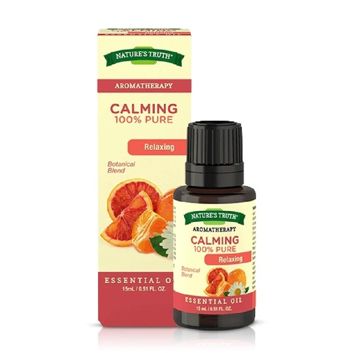 [840093101150] Nature's Truth Aromatherapy Calming Aceite Esencial Relaxing 15 mL