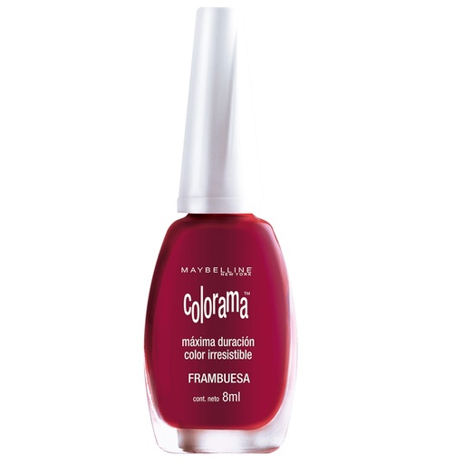 [7899026417137] Colorama Esmalte de Uñas Larga Duración Frambuesa 8 mL Maybelline