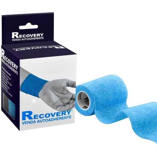 [7804656850148] Venda Cohesiva Autoadherente Azul 7,5 cm x 4,5 m Valueline