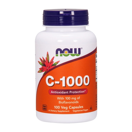 [733739006905] Vitamina C 1000 mg 100 Cápsulas Now