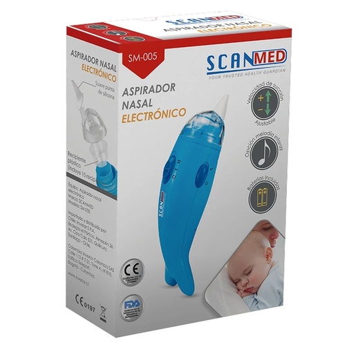 [6947656111305] Aspirador Nasal Electrónico Sm-005 Scanmed