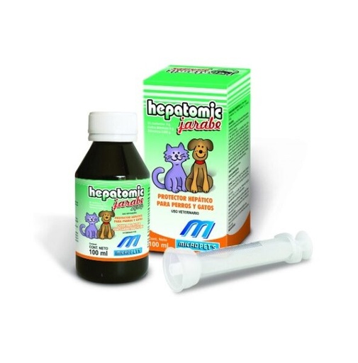 [7730952033704] Hepatomic Perro/Gato Jarabe Protector Hepático 100 mL Micropets