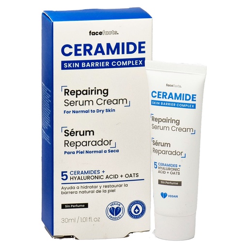 [5031413938333] Ceramide Serum Reparador Piel Normal a Seca 30 mL FaceFacts