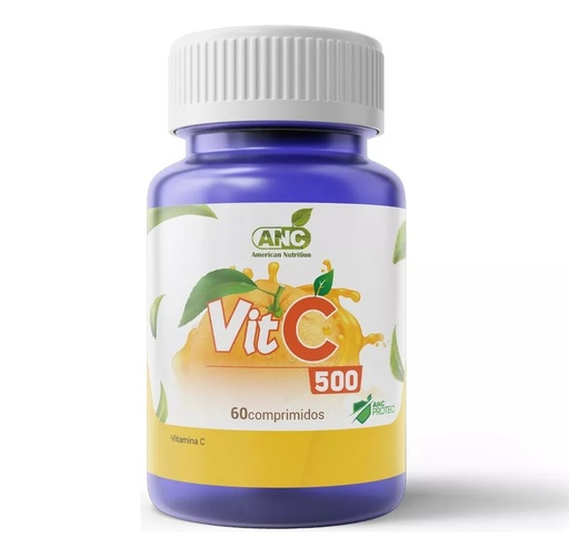 [7805357001990] Vit C 500 mg 60 Comprimidos Recubiertos ANC
