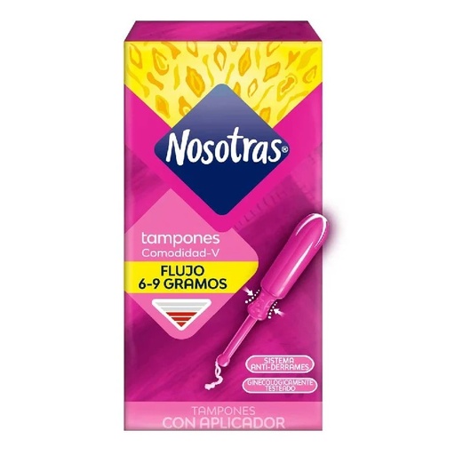 [7702027435508] Nosotras Tampones Regular 8 Unidades