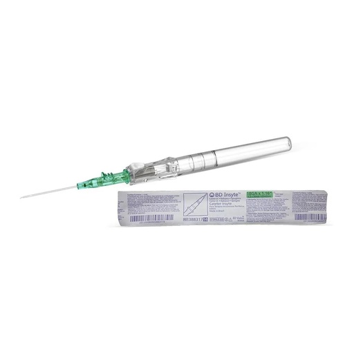 [0100382903883172] Cateter IV Insyte 18 G 1.16IN 1.3-30 mm Bránula Becton Dickinson