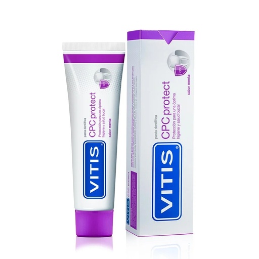 [8427426064119] Vitis Pasta Dental CPC Protect Sabor Menta 100 mL Dentaid