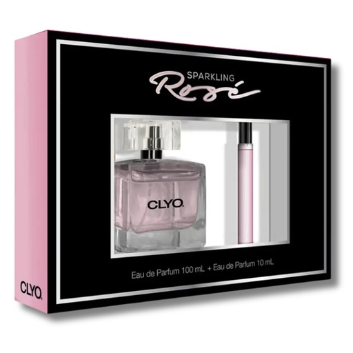 [7804902046585] Sparkling Rose Eau de Parfum Spray 100 mL + Perfumero 10 mL Clyo