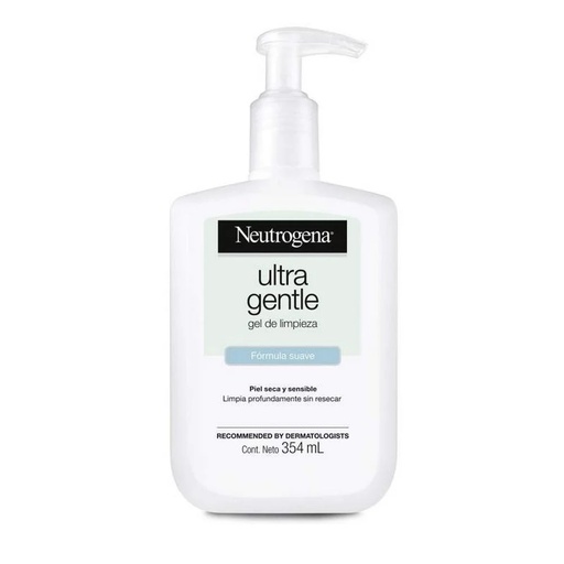 [070501872956] Neutrogena Ultra Gentle Gel De Limpieza Facial Piel Sensible 354 mL