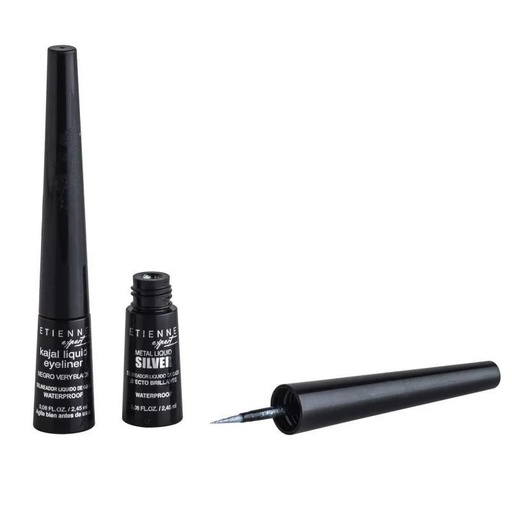 [7804902035862] Etienne Exactness Delineador de Ojos Líquido Alta Precisión Negro 1 mL Davis