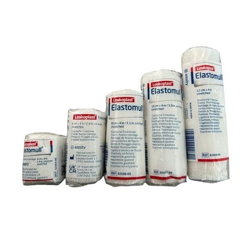 [4042809022780] Elastomull Venda Gasa Elástica de Fijación 8 cm x 4 m Leukoplast