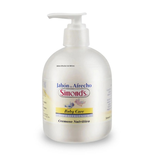 [7804945001053] Simond's Baby Care Jabón de Afrecho 340 mL