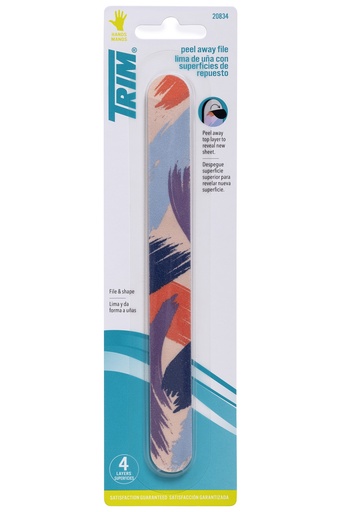 [071603208346] Trim Lima de Uñas con 4 Superficies de Repuesto Hofmann