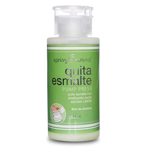 [7805633010975] B100 Quitaesmalte Pump Press Limón 250 mL