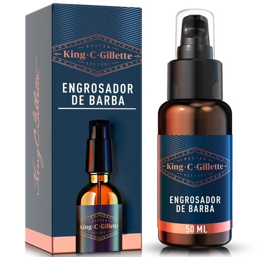 [7500435216265] King-C-Gillette Serum Engrosador de Barba 50mL