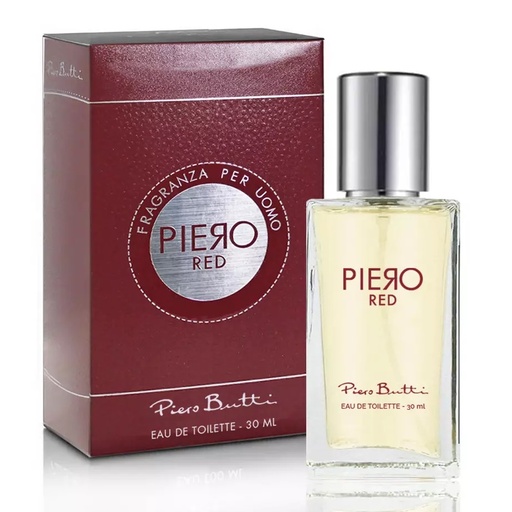 [7804907982185] Piero Red Eau de Toilette Spray 30 mL Piero Butti