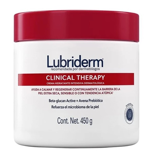[7891010255824] Lubriderm Clinical Therapy Crema Hidratante Intensiva 450 g Johnson & Johnson