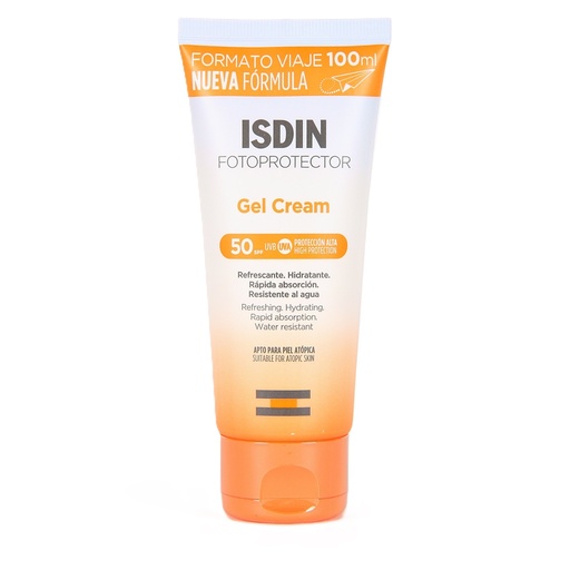 [8429420242586] Fotoprotector FPS 50+ Gel Crema 100 mL Isdin