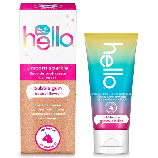 [035000987433] Hello Gel Dental Infantil Bubble Gum +2 Años 88 mL