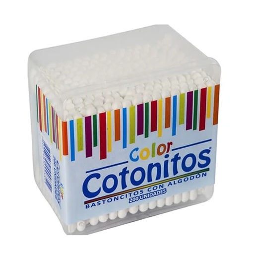 [7806545000351] Lastrade Cotonitos de Colores 200 Unidades
