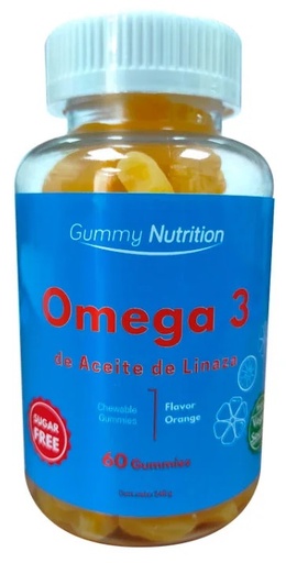 [7780280420219] Omega 3 60 Gomitas Veggies Gummy Nutrition FNL