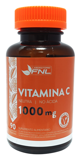 [8880202320050] Vitamina C 1000 mg No Ácida 90 Cápsulas FNL
