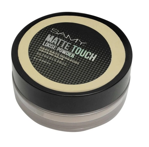 [7703378749528] Samy Matte Touch Polvo Suelto Translúcido Anti Brillo con FPS 8 g
