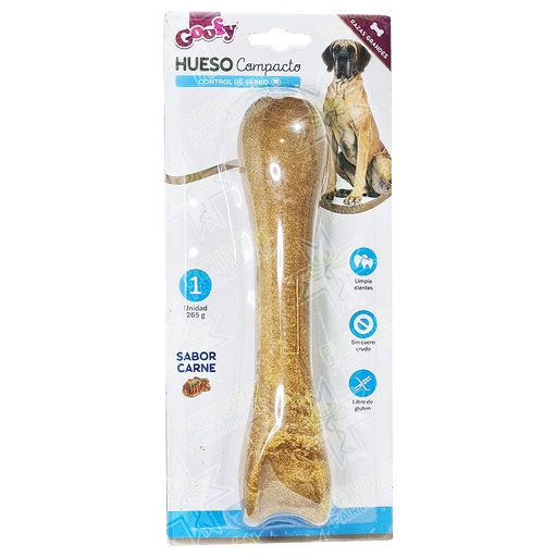 [7805505006648] Goofy Hueso Compacto Grande Control de Sarro 265 g
