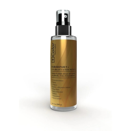 [7798324330349] Hair Repair 9+ Protector Térmico Argán y Aceite de Palta 200 mL Más Color