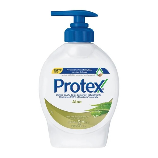 [7702010420320] Protex Jabón Líquido Aloe Vera con Válvula 221mL