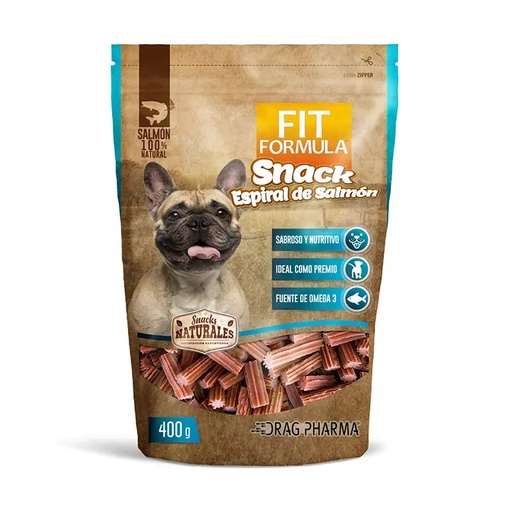 [7800006011061] Fit Formula Perros Snack Espiral de Salmón 400 g
