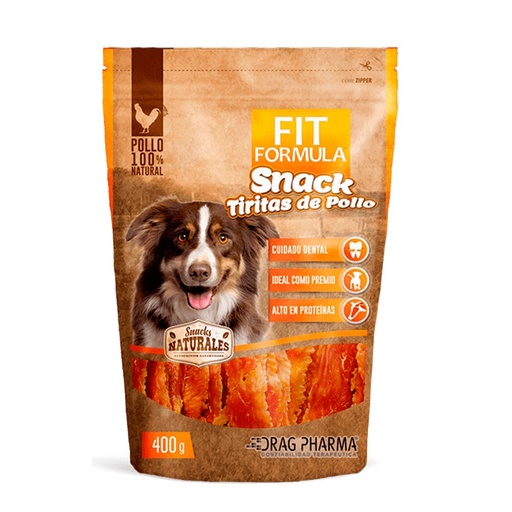 [7800006010293] Fit Formula Perros Snack Tiritas de Pollo 400 g