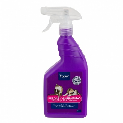 [7805505006990] Traper Pulgas y Garrapatas Insecticida para Ambientes 500 mL Anasac