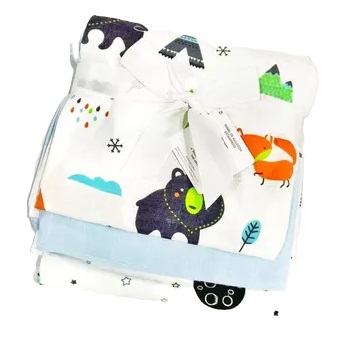 [6924850162906] Best House 3 Pañales de Tela de Algodón Estampados