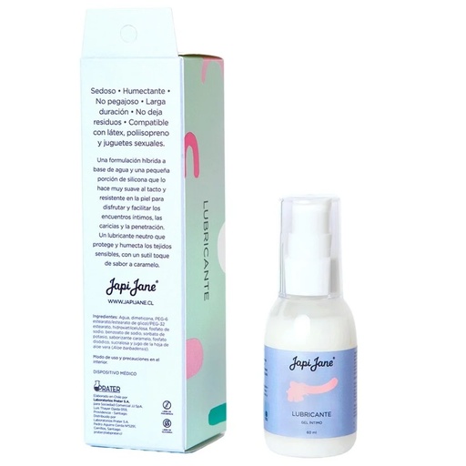 [7804918450895] Japi Jane Gel Lubricante Sexual con Silicona 60 g Prater