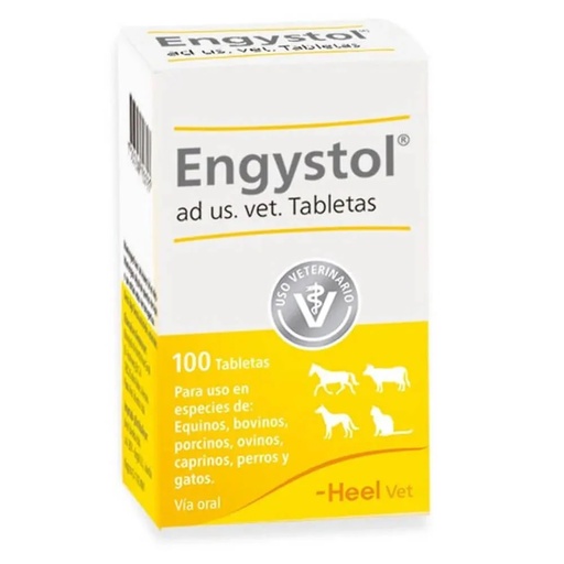 [7800093000887] Engystol Veterinario Gato/Perro y Otros 100 Comprimidos Heel Vet