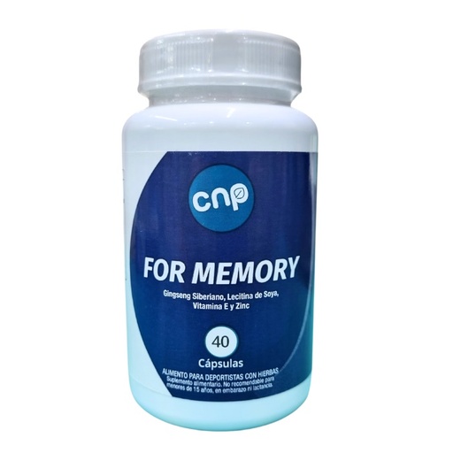 [737186233068] For Memory 40 Cápsulas Cnp