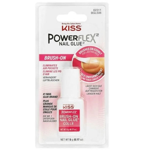 [731509623116] Kiss Pegamento de Uñas Powerflex Brush-On 5 g