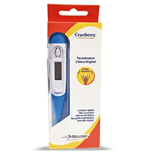 [7806130011748] Cranberry Termómetro Digital Punta Flexible Reutter