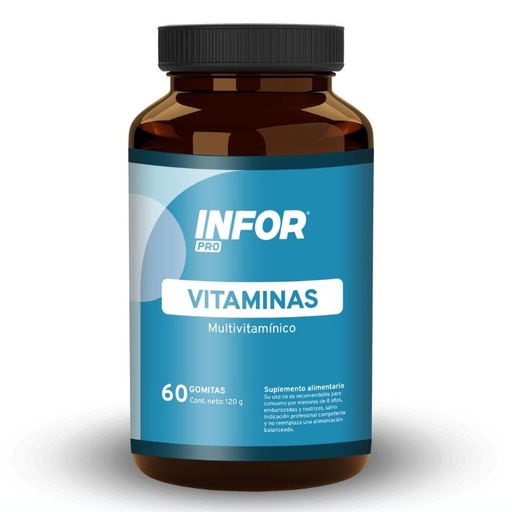 [7804918453391] Infor Pro Multivitamínico 60 Gomitas Prater
