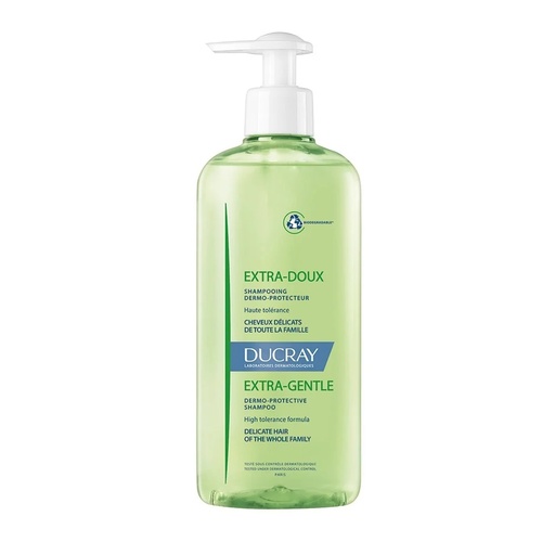 [3282770148282] Extra-Doux Shampoo Dermoprotector Extra-Suave 400 mL Ducray