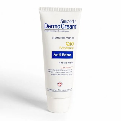 [7804945064324] Simond's DermoCream Crema de Manos Anti-Edad Q10 y Pantenol Filtro UV 80 mL Durandin