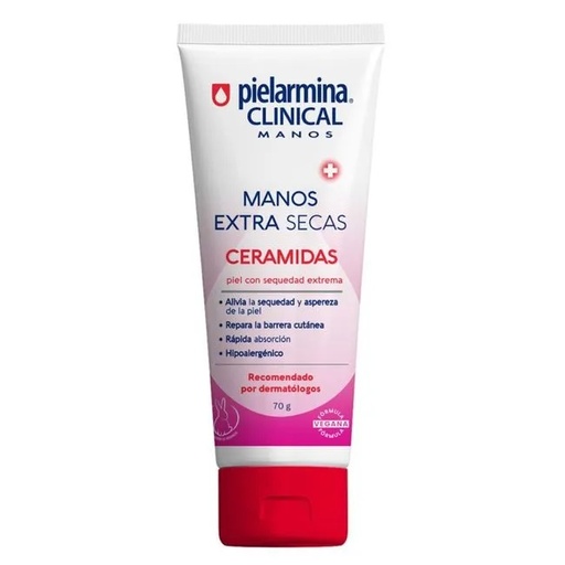 [7804907988194] Pielarmina Clinical Crema de Manos Extra Secas Ceramidas 70 g Petrizzio