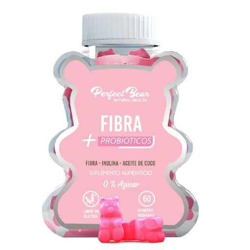 [7811594992724] Fibra + Probióticos 60 Gomitas Perfect Bear