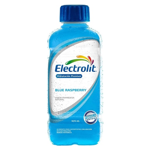 [7502268549794] Electrolit Bebida Hidratante Blue Raspberry 625 mL